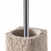 Scopino da appoggio con ciuffo in setole Gedy modello Aries - Beige by CeramicStore | Lo specialista del tuo bagno