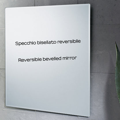 Specchio bisellato reversibile 60x70 cm modello William di Gedy by CeramicStore | Lo specialista del tuo bagno