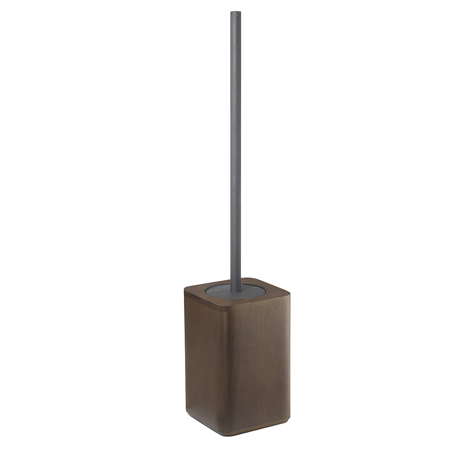 Scopino da appoggio in bambà¹ con ciuffo in setole Gedy modello Dafne - Noce by CeramicStore | Lo specialista del tuo bagno