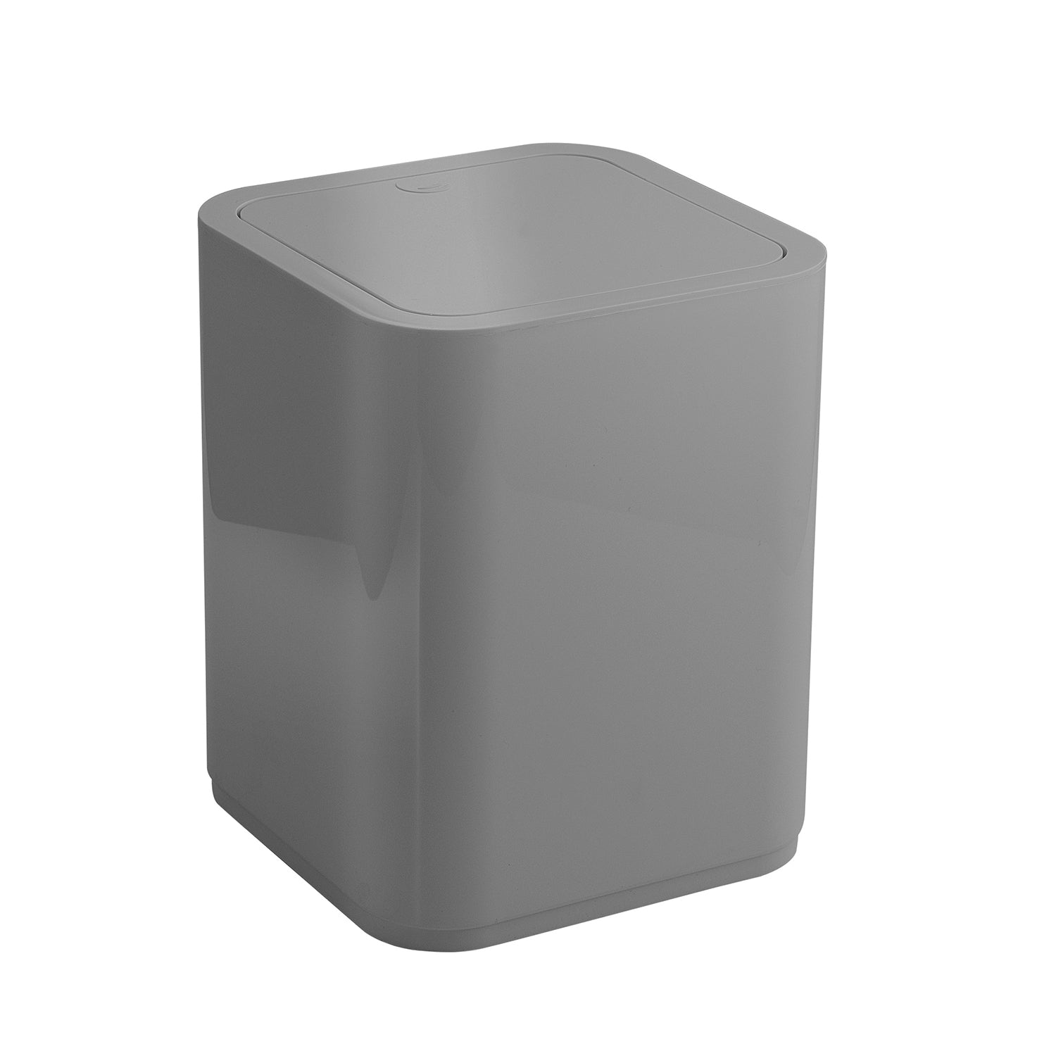 Portarifiuti 8 lt da appoggio Gedy serie Seventy - Grigio by CeramicStore | Lo specialista del tuo bagno