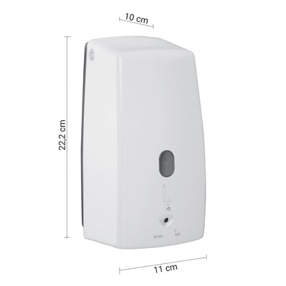 Distributore di sapone con fotocellula modello Feel di Gedy - Bianco by CeramicStore | Lo specialista del tuo bagno