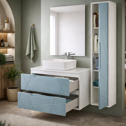 Colonna bagno sospesa Linea – design moderno