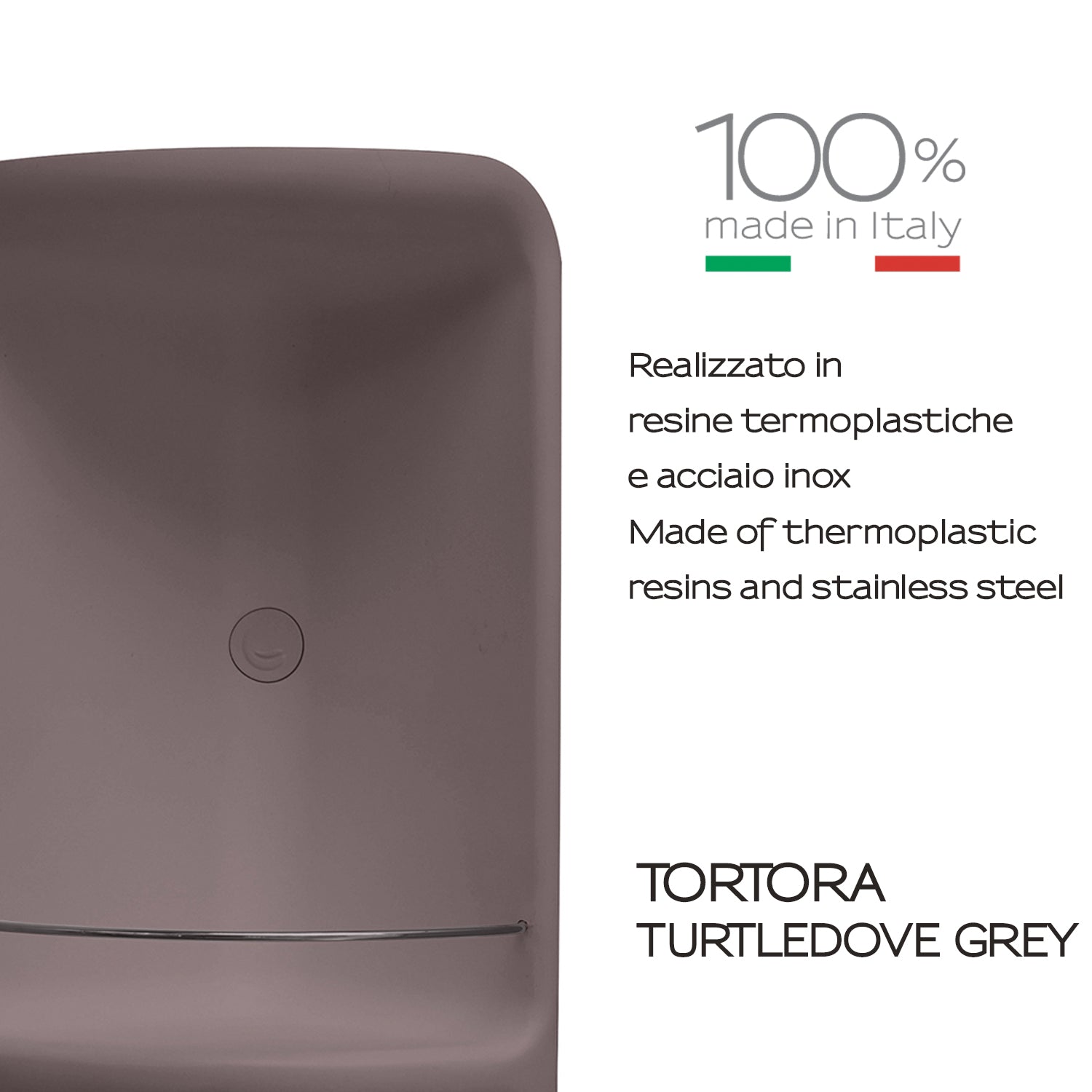 Portaoggetti doccia angolare Caesar in Acciaio Inox di Gedy - Tortora by CeramicStore | Lo specialista del tuo bagno