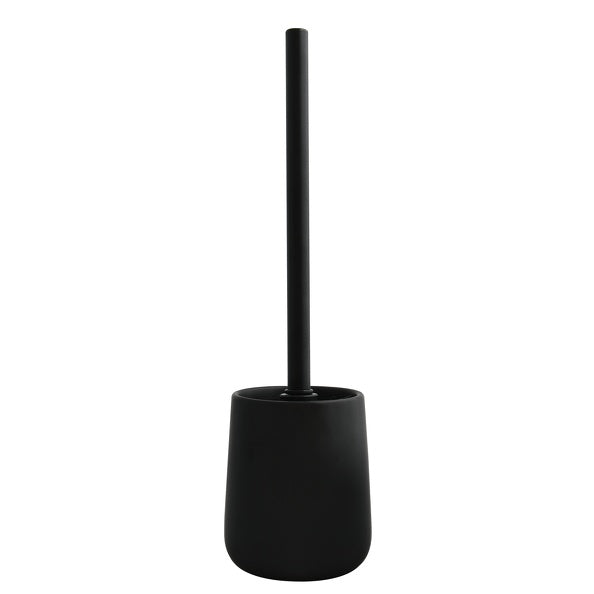 Porta Scopino in ceramica nero opaco collezione NOIRE by CeramicStore | Lo specialista del tuo bagno