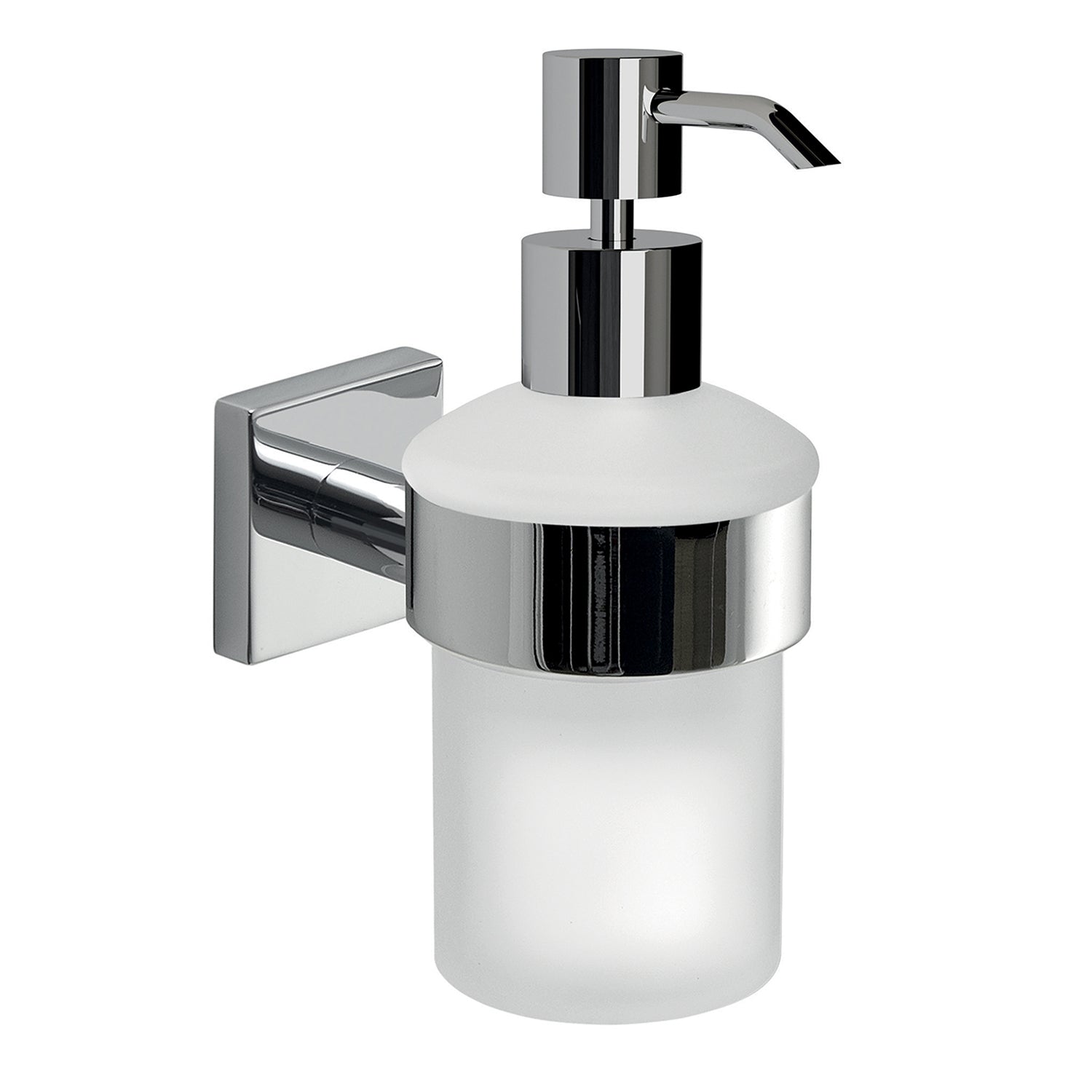 Dosasapone con erogatore in Cromall Gedy serie Fuji - Cromato by CeramicStore | Lo specialista del tuo bagno