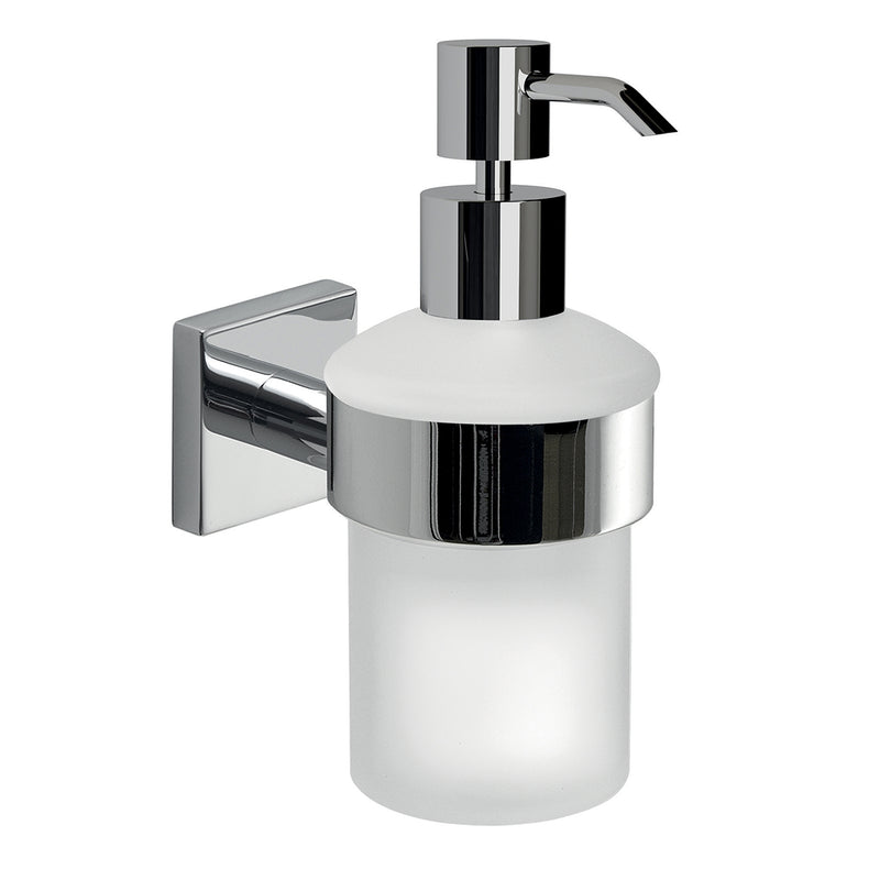 Dosasapone con erogatore in Cromall Gedy serie Fuji - Cromato by CeramicStore | Lo specialista del tuo bagno