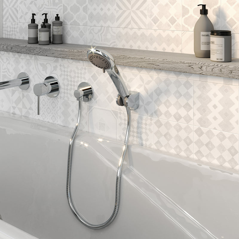 Doccetta 3 getti modello Star 01 di Gedy - Cromato by CeramicStore | Lo specialista del tuo bagno