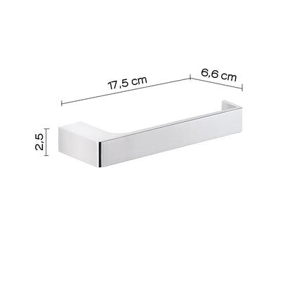 Portarotolo a muro Gedy serie Pirenei - Cromato