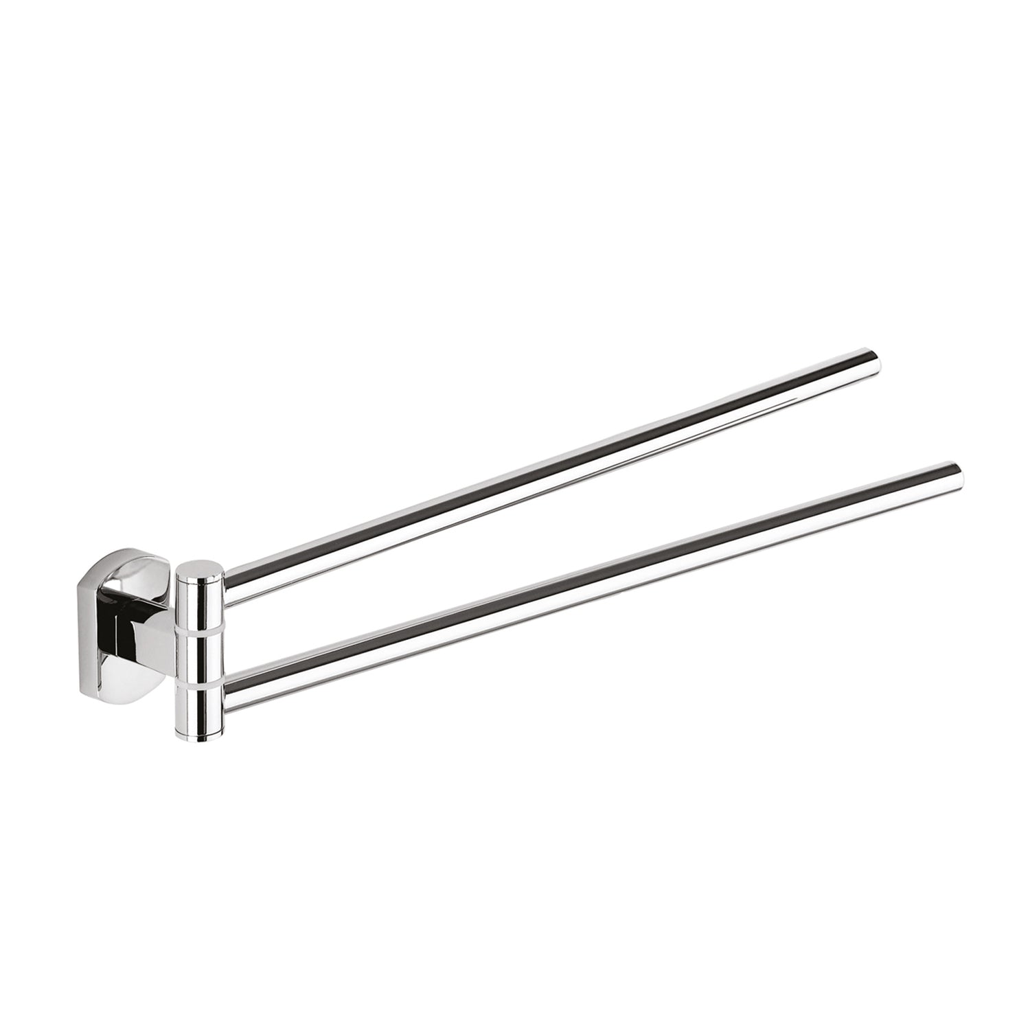 Porta asciugamani a snodo di Gedy serie Edera Plus - Cromato by CeramicStore | Lo specialista del tuo bagno