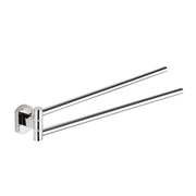 Porta asciugamani a snodo di Gedy serie Edera Plus - Cromato by CeramicStore | Lo specialista del tuo bagno