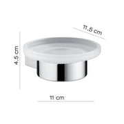 Portasapone in ottone e Cromall Gedy serie Canarie - Cromato by CeramicStore | Lo specialista del tuo bagno
