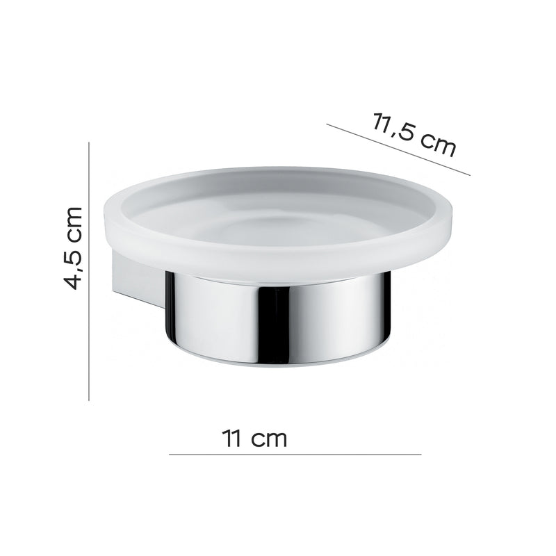 Portasapone in ottone e Cromall Gedy serie Canarie - Cromato by CeramicStore | Lo specialista del tuo bagno