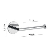 Portarotolo a muro Gedy serie Gea - Cromato