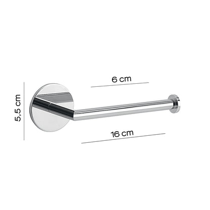 Portarotolo a muro Gedy serie Gea - Cromato