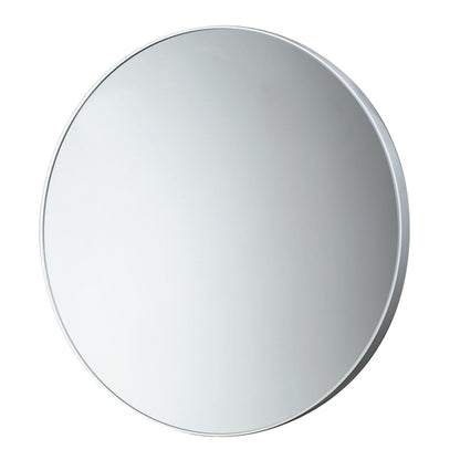 Specchio diametro 60 cm di Gedy con cornice in resine termoplastiche - Bianco by CeramicStore | Lo specialista del tuo bagno