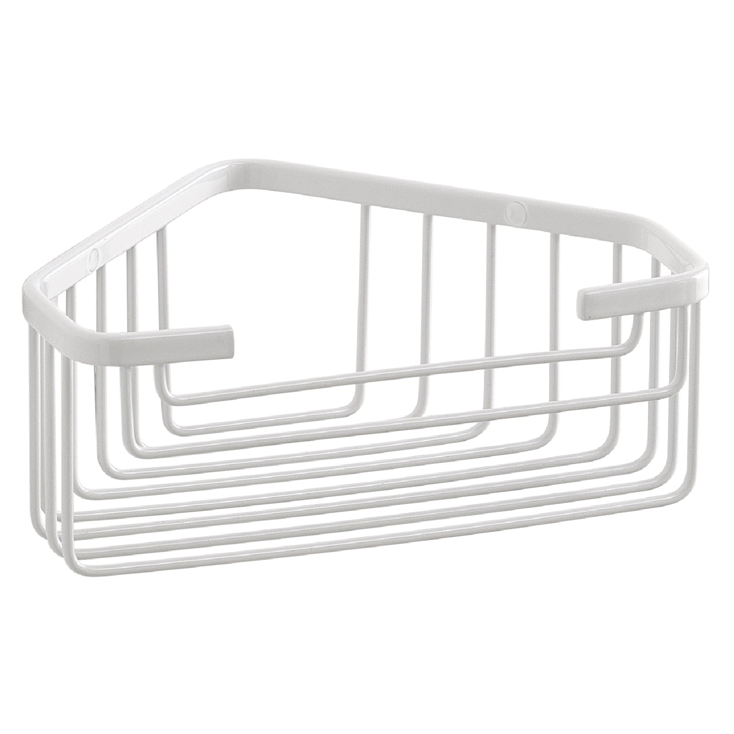 Portaoggetti doccia angolare modello Augustus di Gedy - Bianco by CeramicStore | Lo specialista del tuo bagno