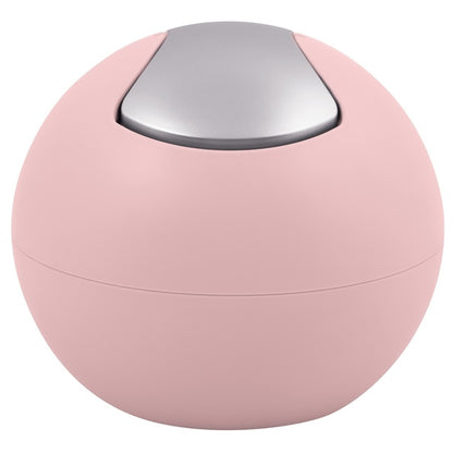 Pattumiera da 1L con coperchio basculante rimovibile modello Bowl - Rosa Matt by CeramicStore | Lo specialista del tuo bagno