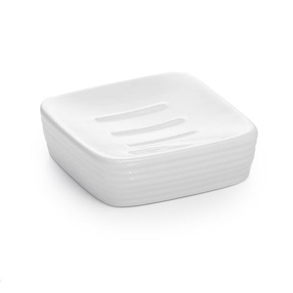 Portasapone in ceramica Gedy serie Kelly - Bianco
