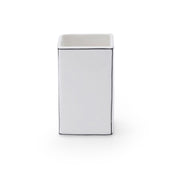 Portaspazzolini in ceramica Gedy serie Lucrezia - Bianco