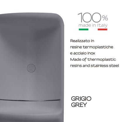 Portaoggetti doccia angolare Caesar in Acciaio Inox di Gedy - Grigio by CeramicStore | Lo specialista del tuo bagno