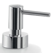 Dosasapone in ceramica e sughero con erogatore cromato Gedy serie Ilary - Bianco