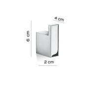 Appendiabiti in Ottone e Cromall Gedy serie Lanzarote - Cromato by CeramicStore | Lo specialista del tuo bagno