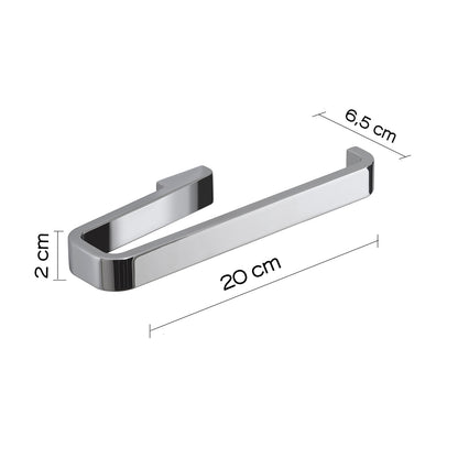 Portasalviette ad anello in Ottone e Cromall Gedy serie Samoa - Cromato by CeramicStore | Lo specialista del tuo bagno
