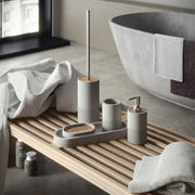 Scopino in cemento e bambà¹ Gedy serie Afrodite - Grigio by CeramicStore | Lo specialista del tuo bagno