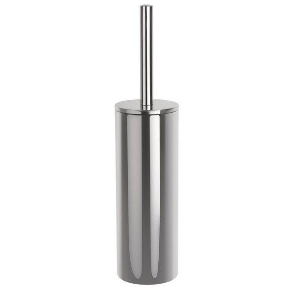 Scopino WC con supporto in Acciaio Inox modello Nyo - Acciaio Lucido by CeramicStore | Lo specialista del tuo bagno
