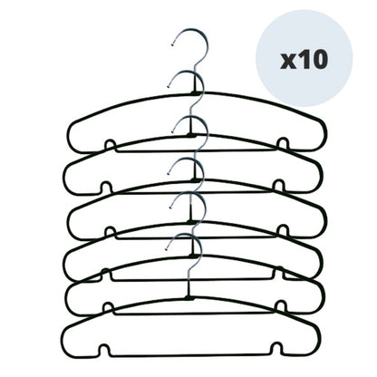 NovaCasa Grucce Acciaio Plastificato Nero - Antiscivolo by CeramicStore | Lo specialista del tuo bagno