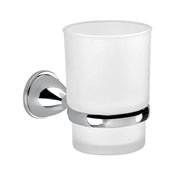 Portaspazzolini in Acciaio Inox Genziana di Gedy - Cromato