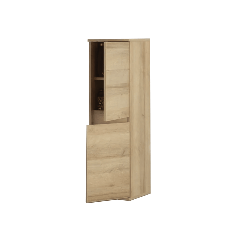 Pensile Portaoggetti 112 Cm Due Ante finitura Rovere adattabile a tutte le collezioni Cubi&Co
