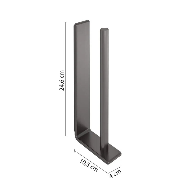 Wand-Ersatzrollenhalter aus Messing und AISI 304 Stahl Gedy Serie Il Giglio - Verchromt