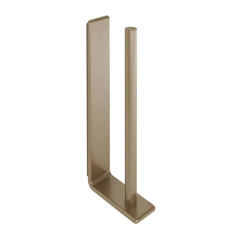 Wall-mounted spare toilet paper holder in Brass and AISI 304 Steel Gedy Il Giglio series - Chrome