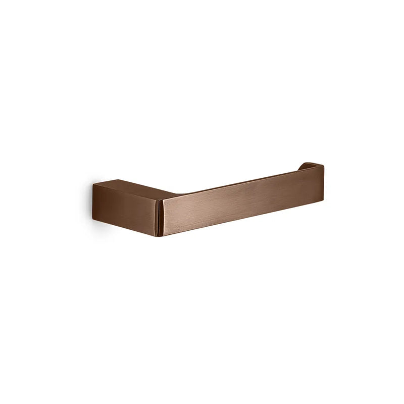 Wall-mounted toilet paper holder Gedy Pirenei series - Gun Metal
