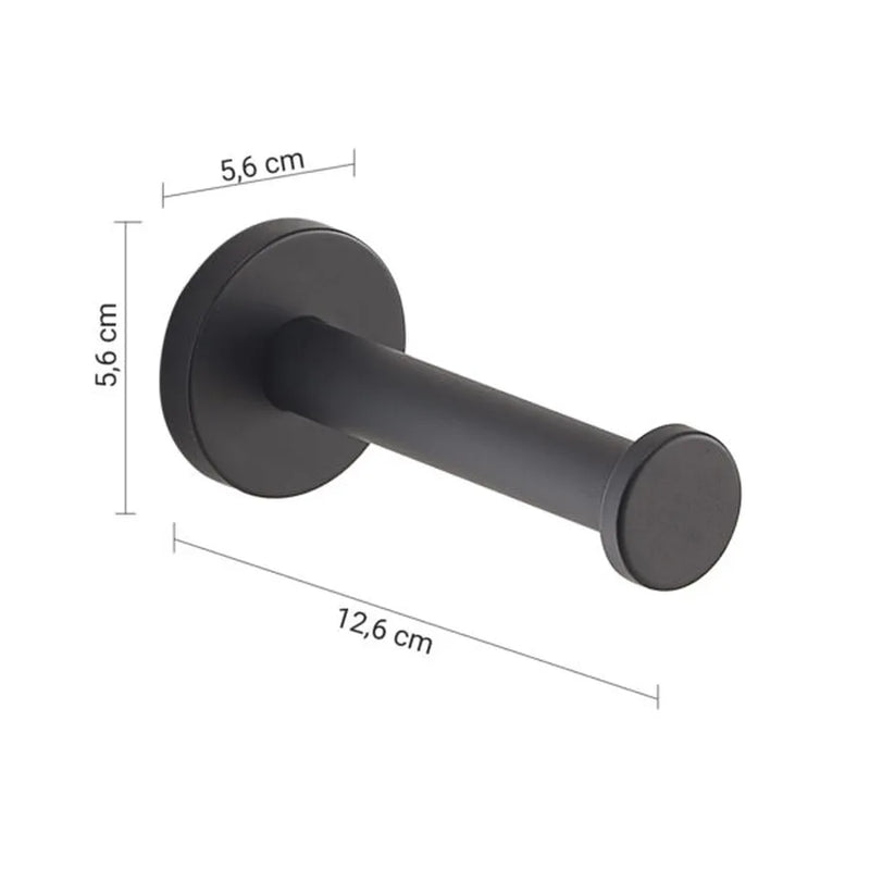 Rollenhalter aus Edelstahl und Cromall Gedy Serie Felce - Verchromt