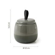 Contenitore da appoggio Gedy serie Wilma - Verde Salvia by CeramicStore | Lo specialista del tuo bagno