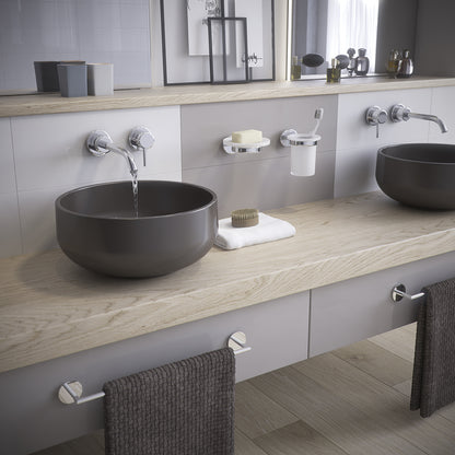Portasapone a muro Gedy serie Gea - Cromato by CeramicStore | Lo specialista del tuo bagno