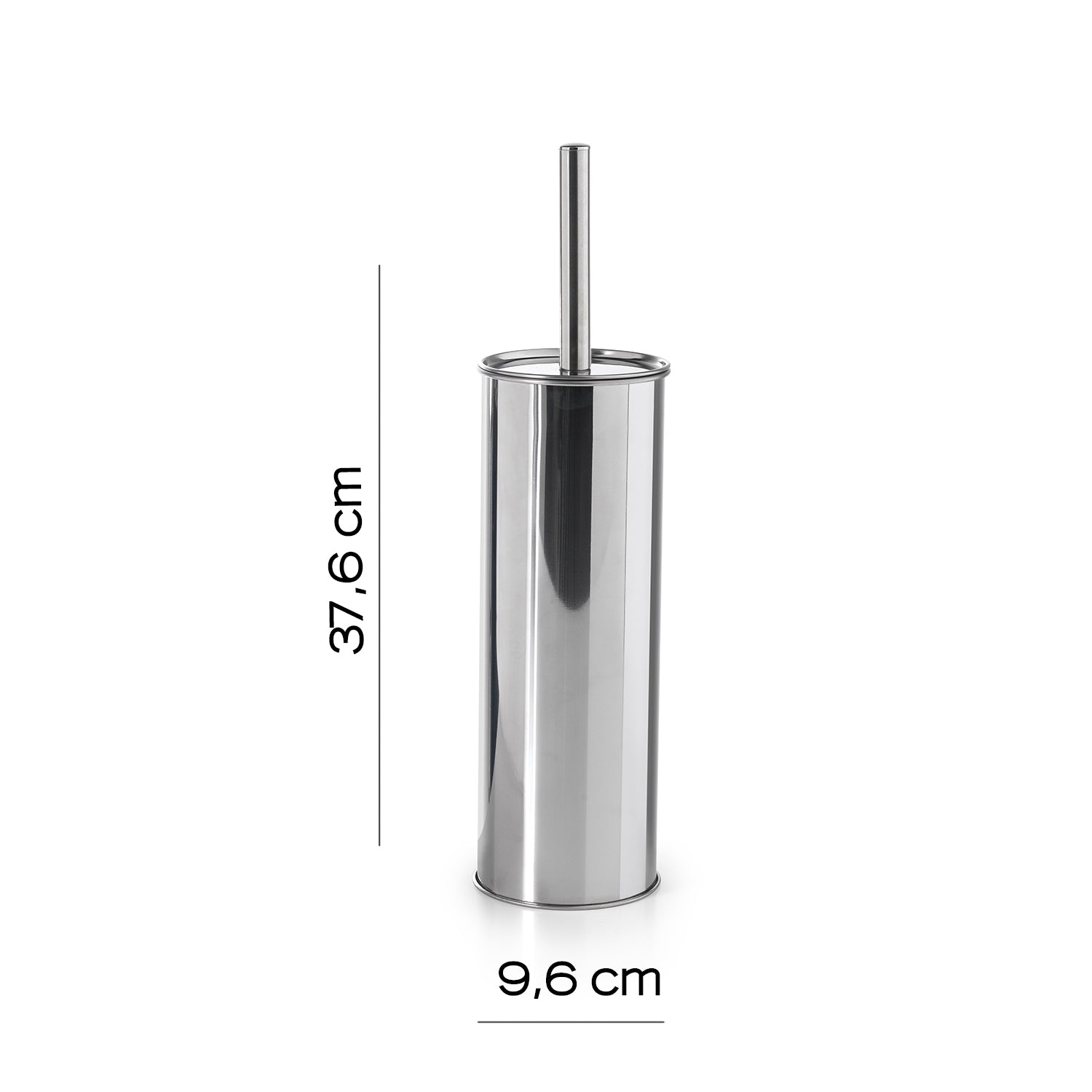 Scopino da terra in Acciaio Inox di Gedy modello Ralph - Cromato lucido by CeramicStore | Lo specialista del tuo bagno