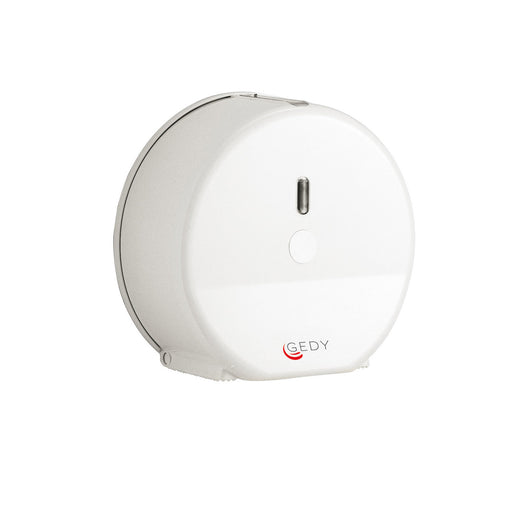 Distributore per rotoli di carta igienica di max 24.5 cm modello Jumbo Mini di Gedy - Bianco