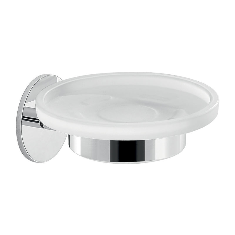 Portasapone a muro Gedy serie Gea - Cromato by CeramicStore | Lo specialista del tuo bagno