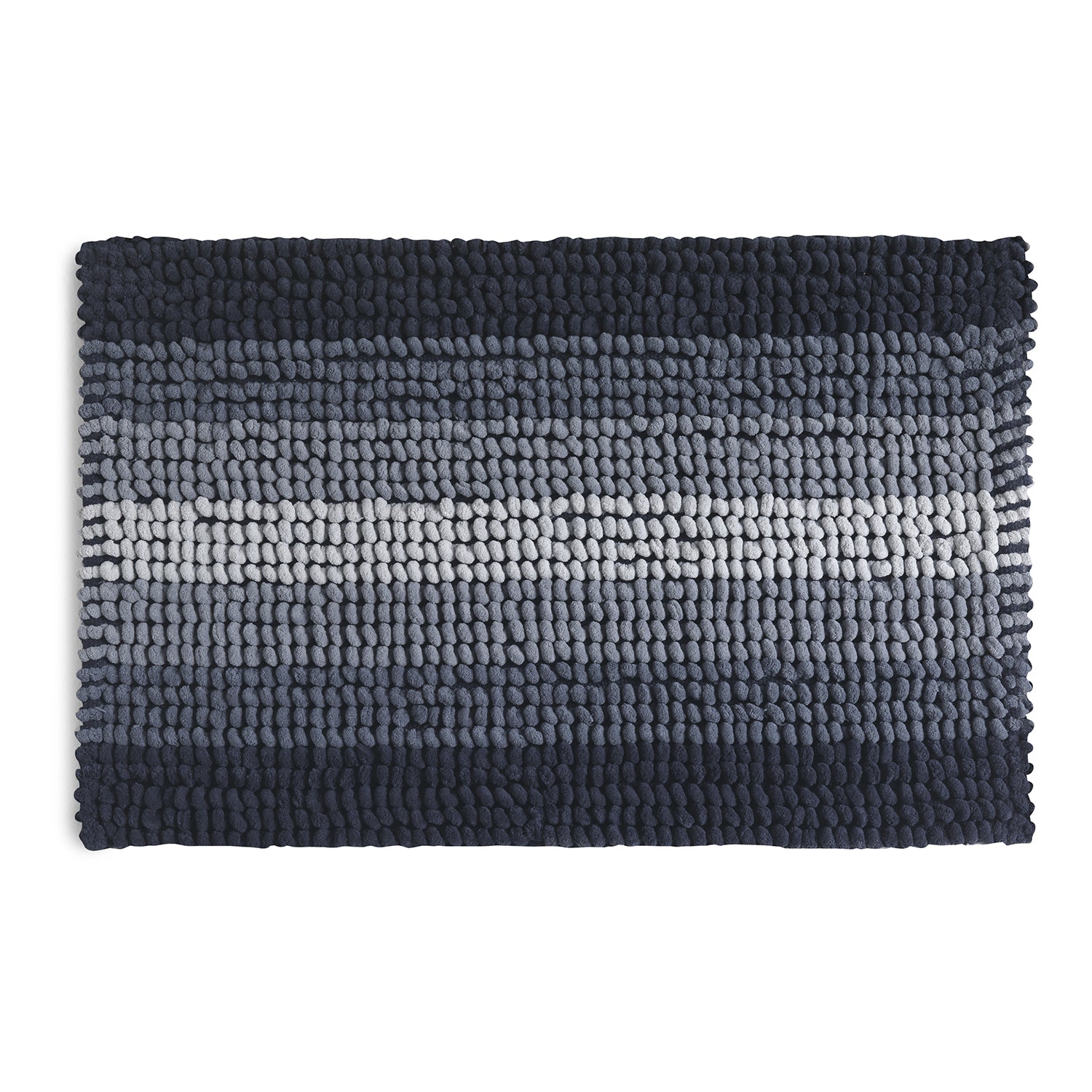 Tappeto 50x80 in cotone e poliestere con fondo antiscivolo Bubble di Gedy - Blu by CeramicStore | Lo specialista del tuo bagno