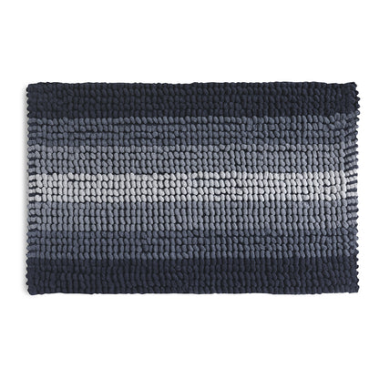 Tappeto 50x80 in cotone e poliestere con fondo antiscivolo Bubble di Gedy - Blu by CeramicStore | Lo specialista del tuo bagno