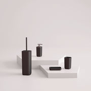 Dosasapone in materiale plastico riciclato Gedy serie Seventy Ekoplà  - Nero Matt