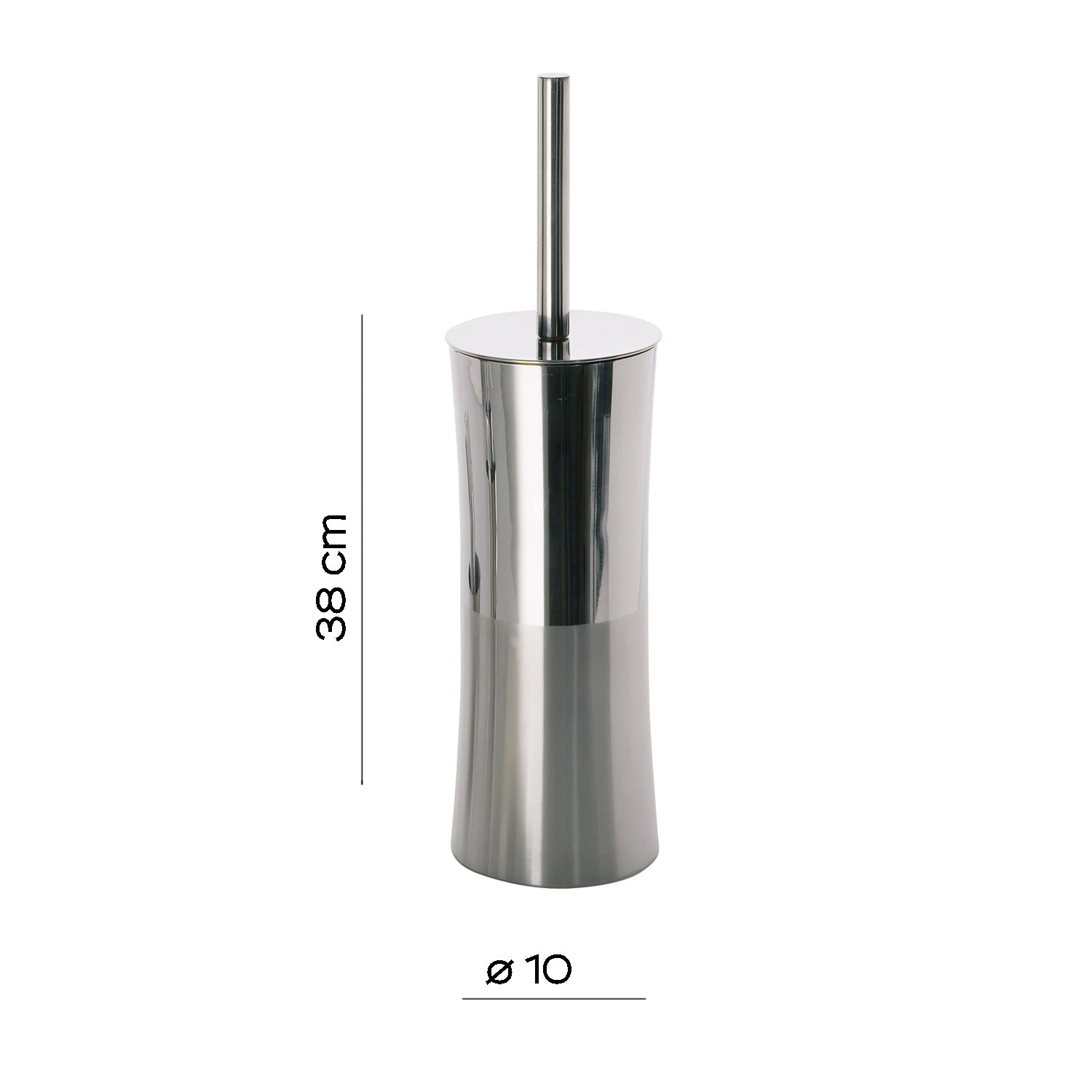 Scopino in Acciaio Inox Gedy serie Primula - Lucido/Spazzolato by CeramicStore | Lo specialista del tuo bagno