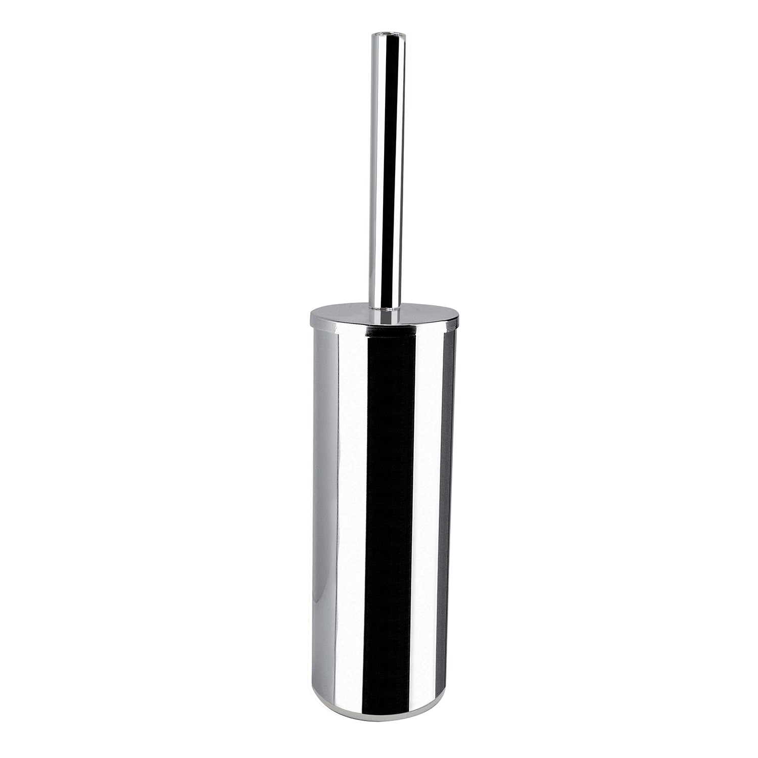 Scopino d'appoggio con ciuffo in setole Gedy serie Fuji - Cromato by CeramicStore | Lo specialista del tuo bagno