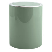 Pattumiera ribaltabile Kamaka 6L verde basilico lucido in ABS by CeramicStore | Lo specialista del tuo bagno