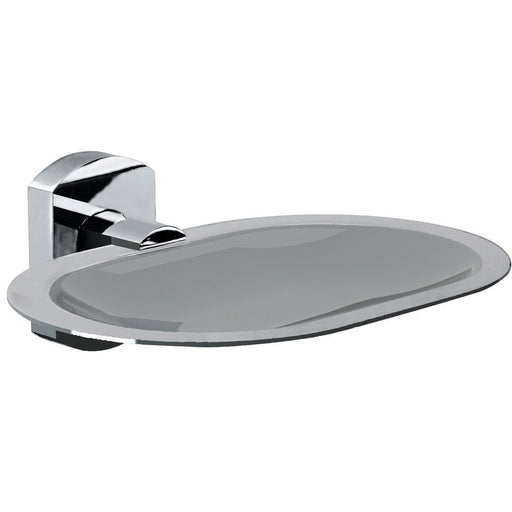 Portasapone inamovibile a parete di Gedy serie Edera Plus - Cromato by CeramicStore | Lo specialista del tuo bagno