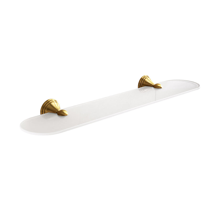 Mensola 60 cm a parete di Gedy serie Romance - Bronzo