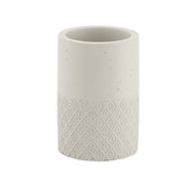 Portaspazzolini in cemento e bambà¹ Gedy serie Afrodite - Grigio